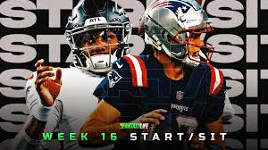 Start Sit Week 16: Expert Fantasy Football Advice for Your Playoff Matchups